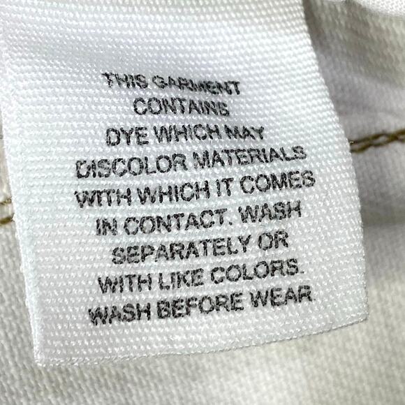 Free People Cindy High Waist Paper Bag Shorts Womens 0 White Button Fly Utility - Picture 6 of 8